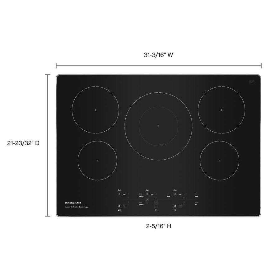 31 inch electric cooktop top