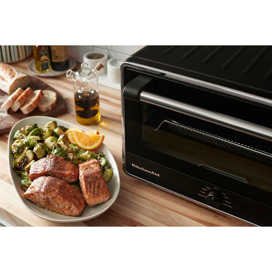 キッチンエイド　トースター　米国仕様 Amazon.com: KitchenAid KCO255BM Dual Convection Countertop