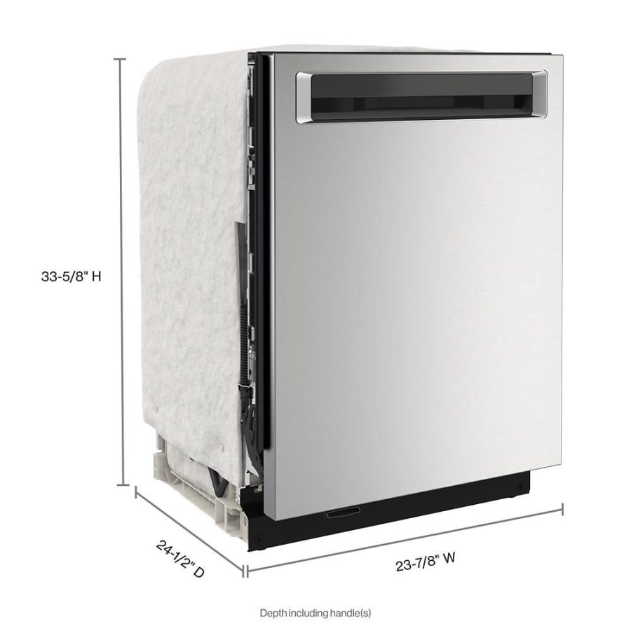 KitchenAid 44 DBA Dishwasher in PrintShield Finish with Freeflex Third Rack Stainless Steel