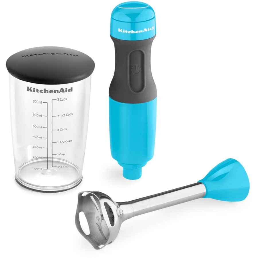 KitchenAid KHB1231BY 2 Speed 3 Cup Immersion Blender with Build