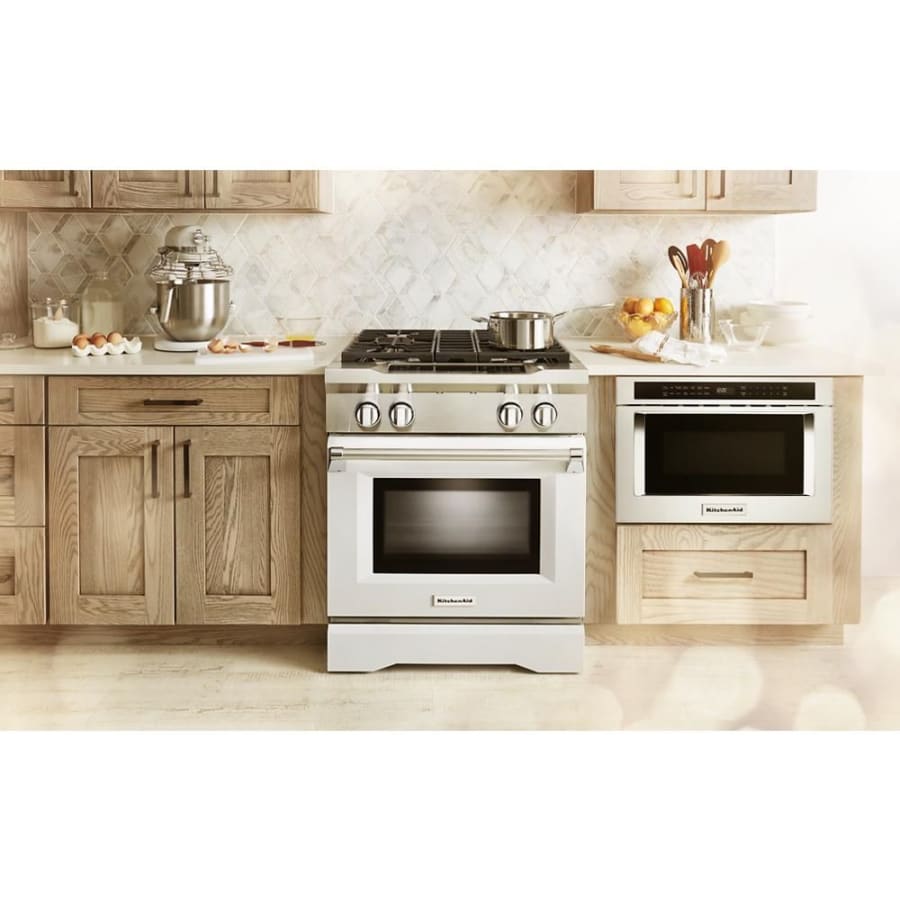 Kitchenaid island microwave hot sale