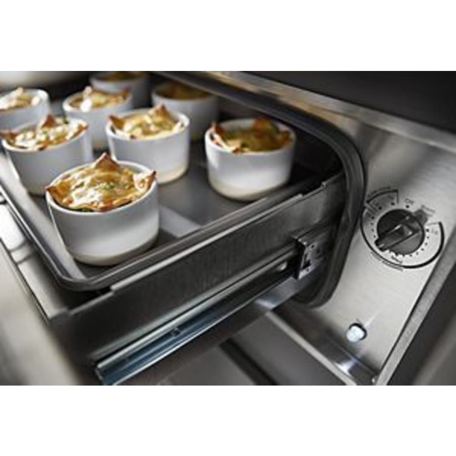Electric stove with warming drawer on sale