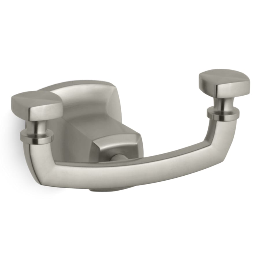 Kohler Margaux Double Robe Hook Brushed Nickel