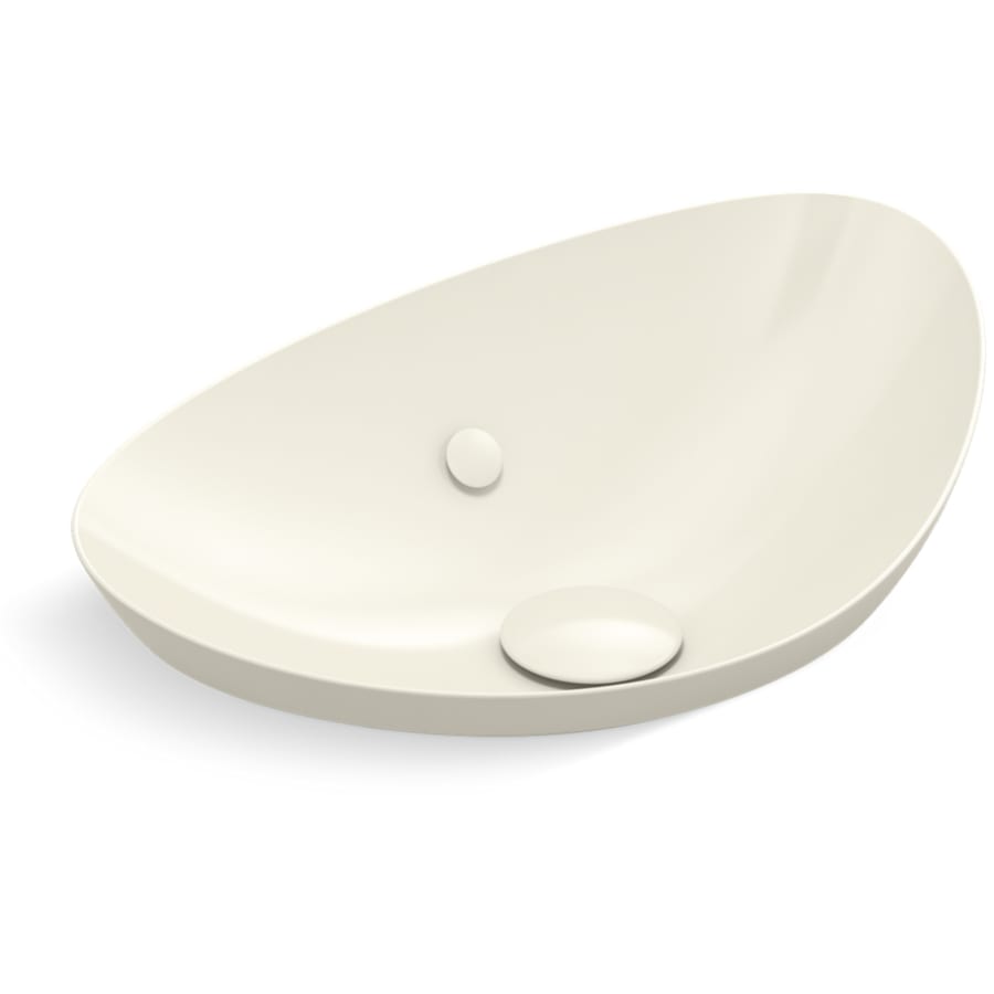 KOHLER Veil Vessel Sink without Overflow in Biscuit KOHLER Veil Vessel Sink without Overflow in Biscuit