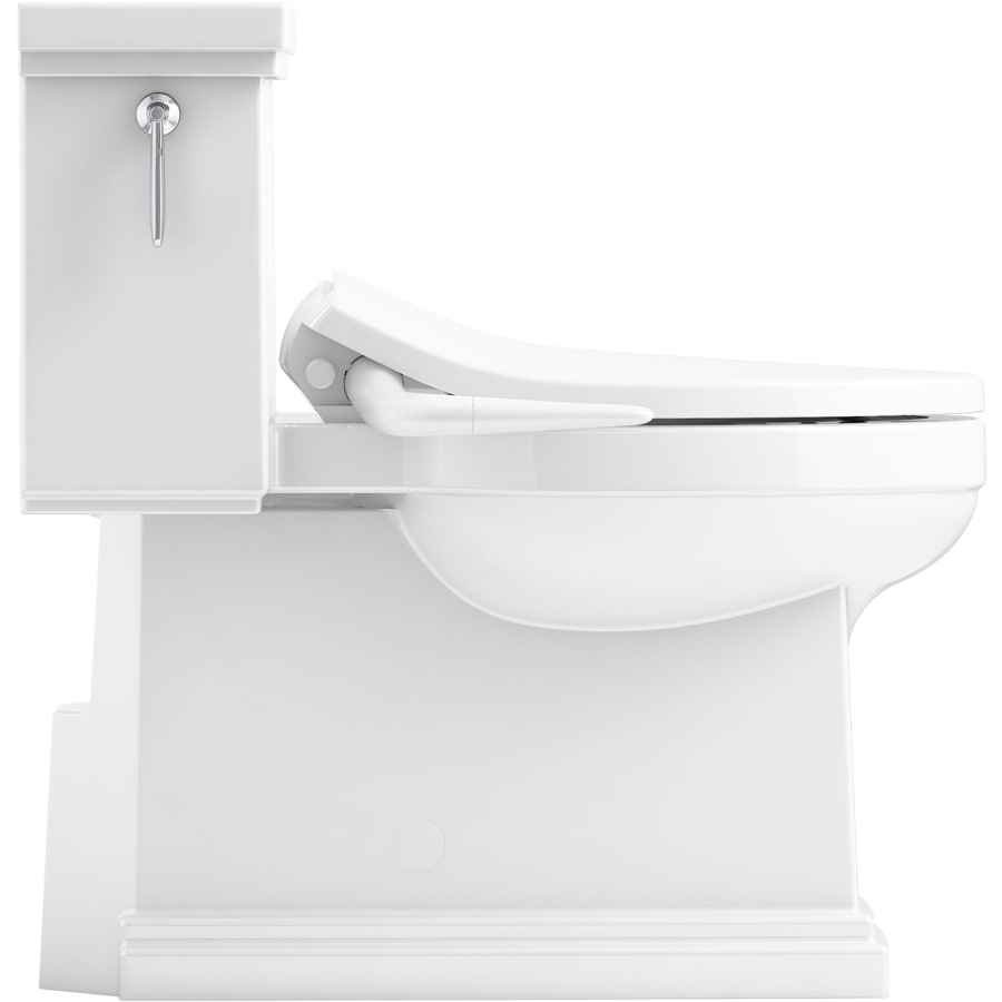 KOHLER Tresham 1-piece 1.28 GPF Elongated Toilet with Manual Bidet Seat