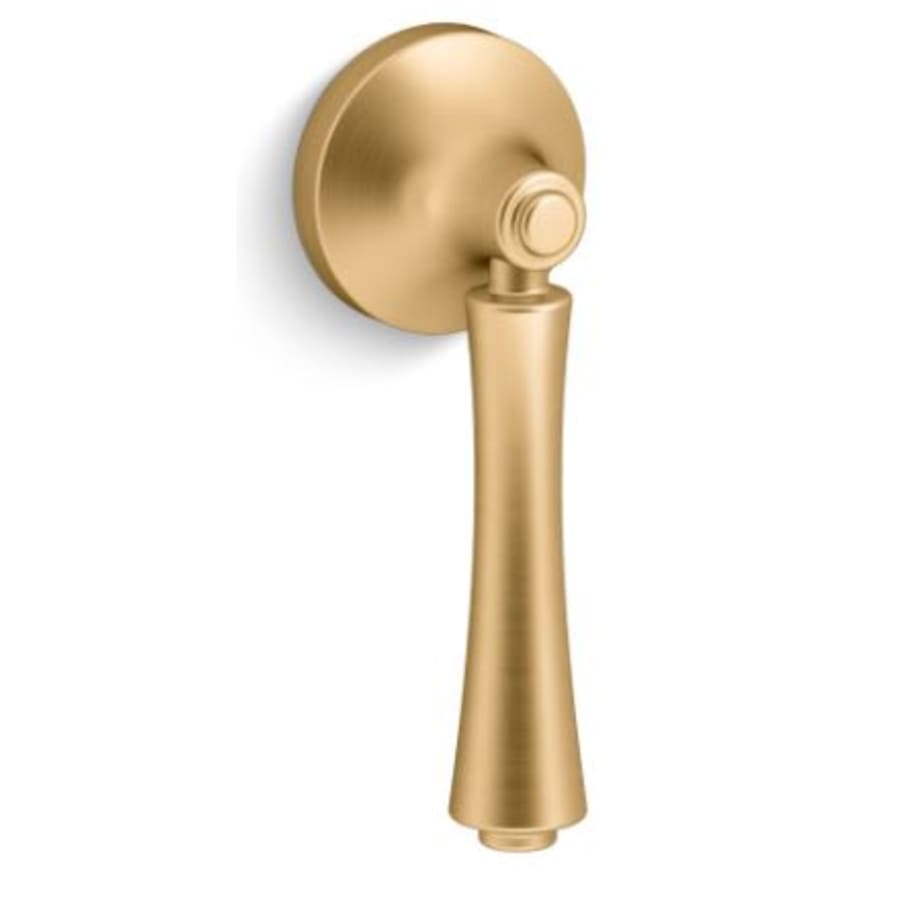 KOHLER Corbelle Right-Hand Toilet Tank Trip Lever in Vibrant Brushed Moderne Brass