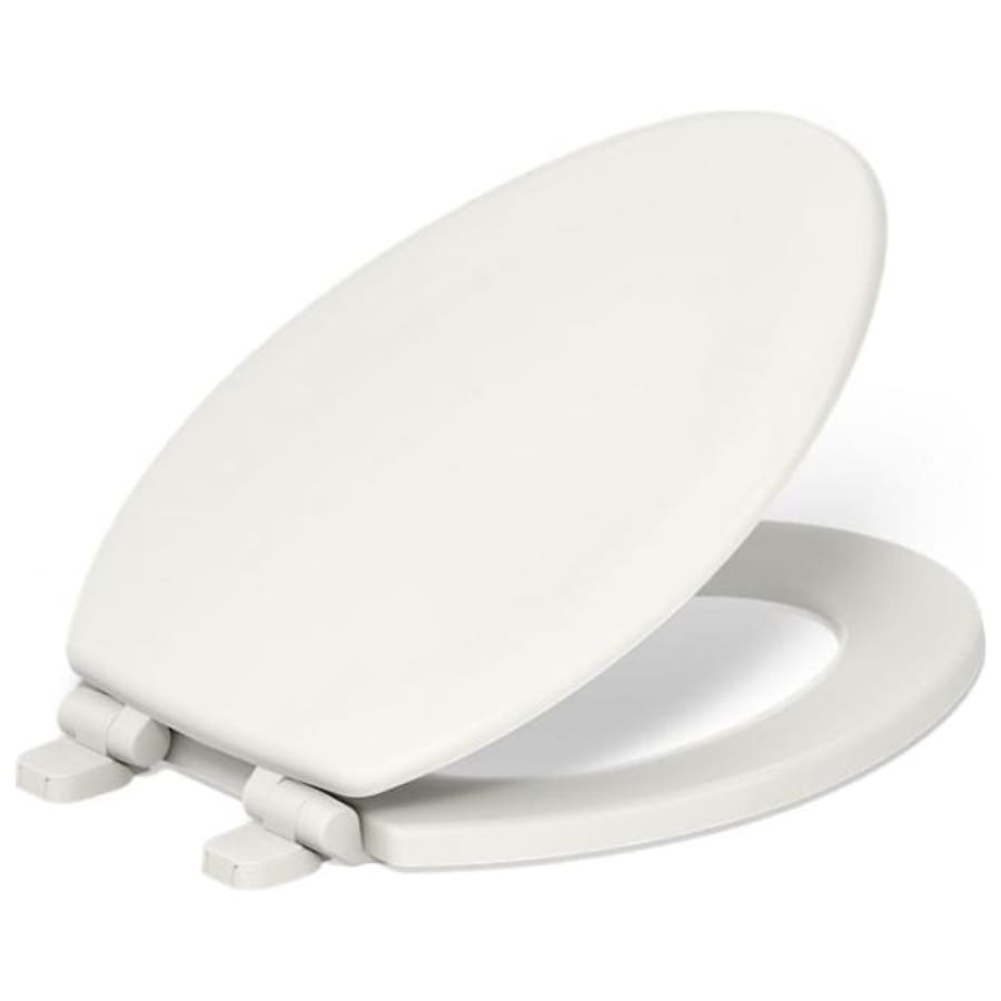 Kohler Stonewood Elongated Toilet Seat with Quiet-Close Biscuit