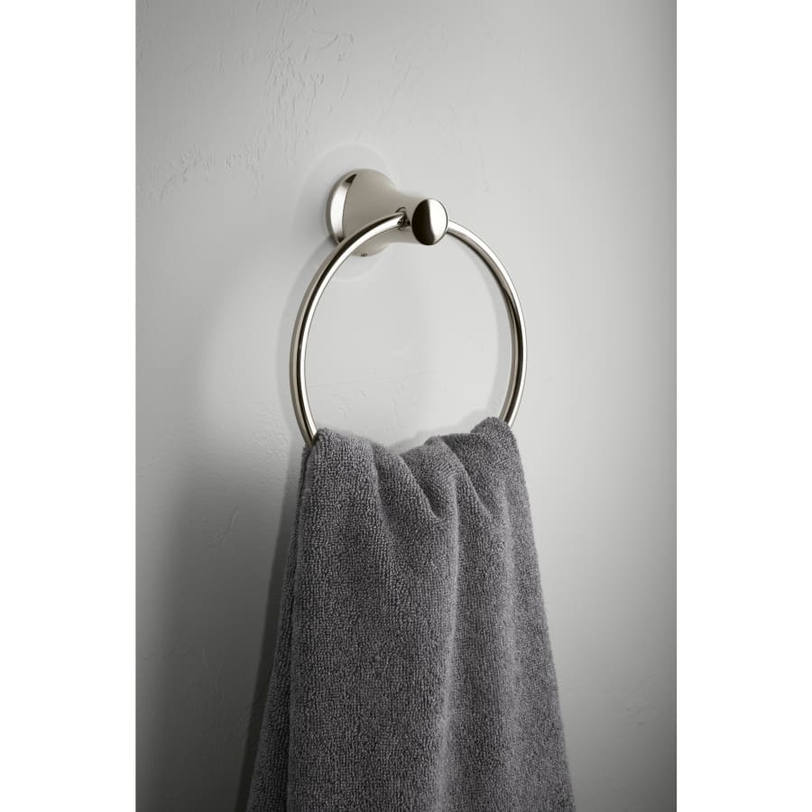 Kohler K 21955 BL Tempered 6 7 8 Wall Mounted Towel Ring Build