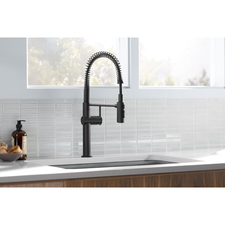 KOHLER Setra Single Handle Semi Professional Kitchen Sink, image size:900x900