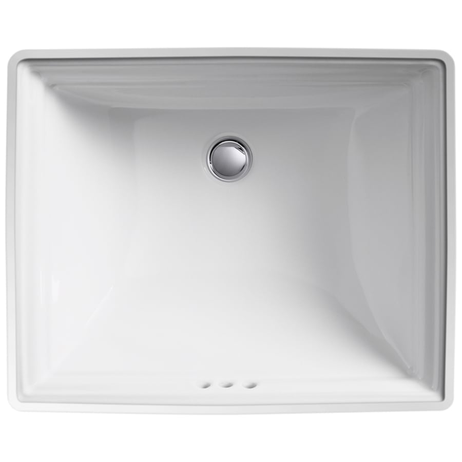 Kohler 2339-0 Memoirs Undermount Bathroom Sink - White, image size:900x900