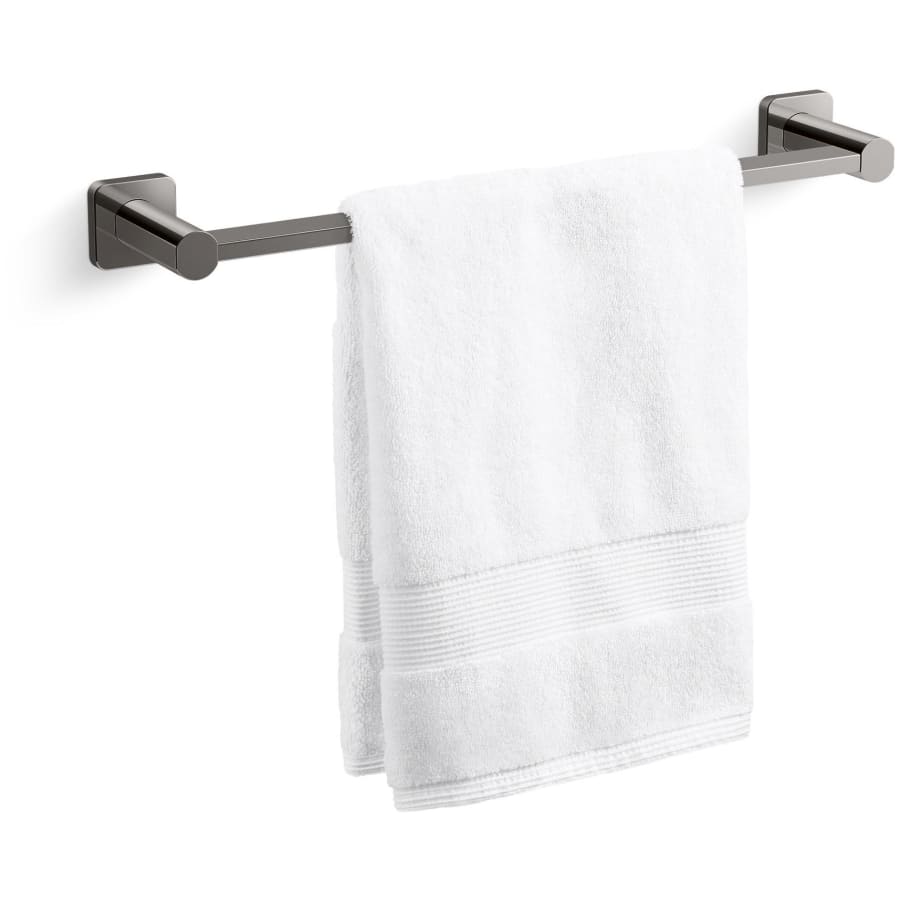 KOHLER Parallel 18 in. Wall Mounted Towel Bar in Matte Black