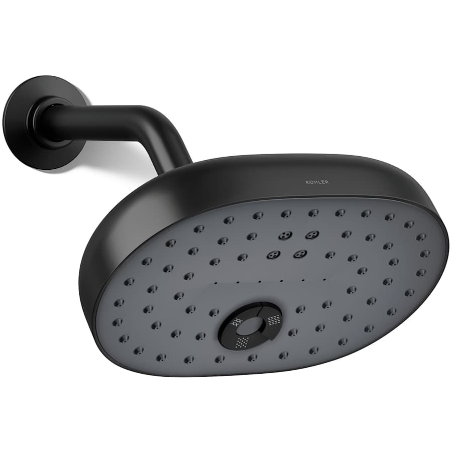 カプレヘンション 黒 Kohler K-26290-G-BL Statement 1.75 GPM Multi Function Shower Head