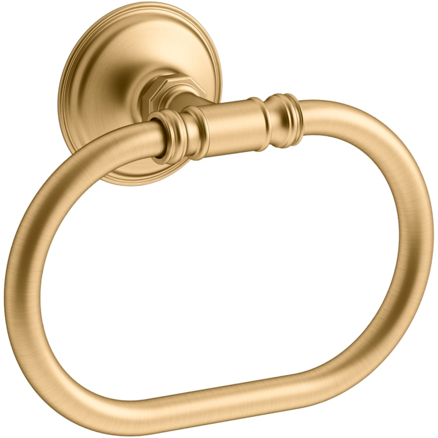 KOHLER Eclectic Wall Mounted Towel Ring in Polished Chrome