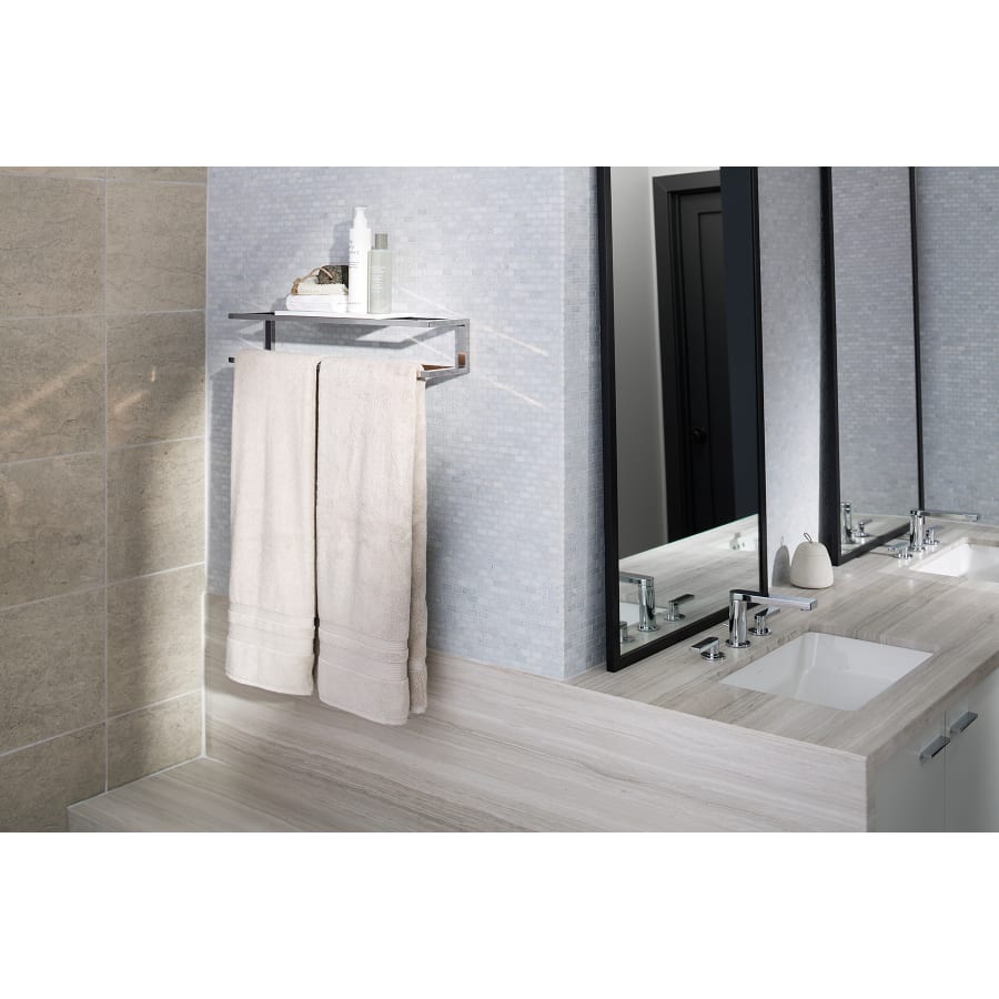 Kohler K 27352 BL Draft 24 Towel Bar Frame Build