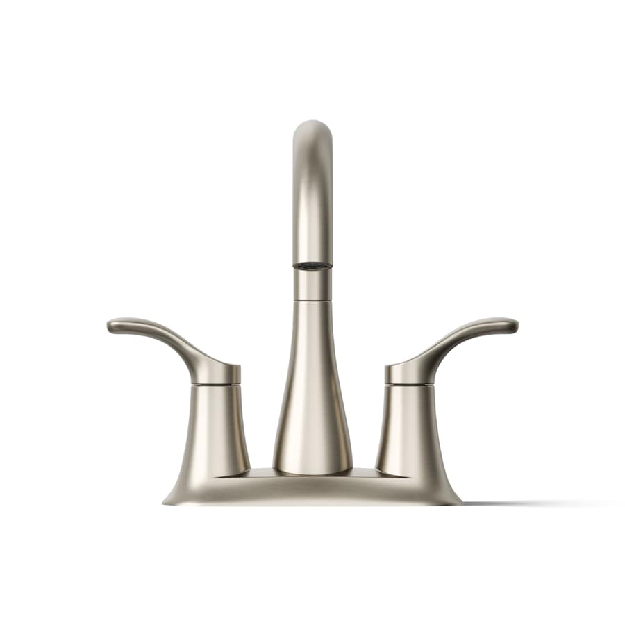 Kohler K-27388-4-BN Simplice 1.2 GPM Centerset Bathroom Faucet