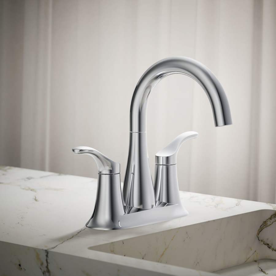 Kohler K-27388-4-BN Simplice 1.2 GPM Centerset Bathroom Faucet
