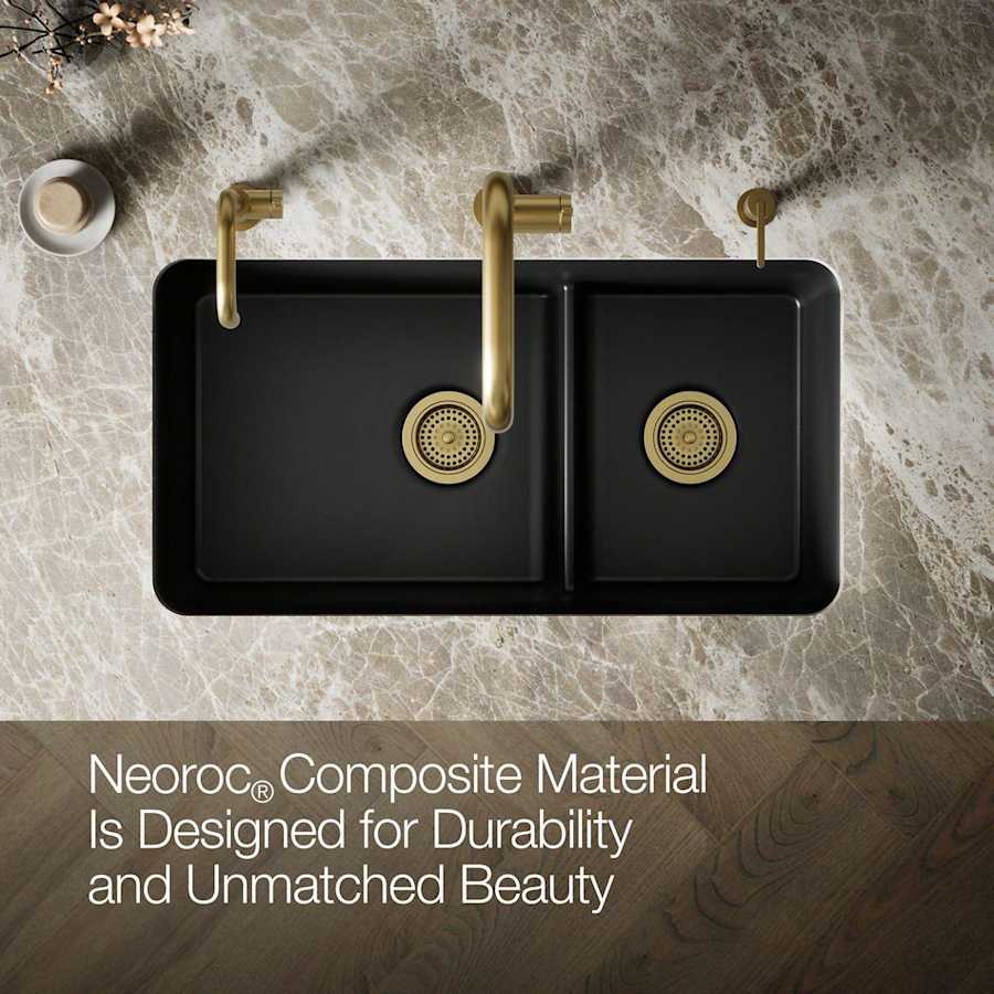 Kohler K-27786-CM7 Cairn Smart Divide 33-1/2