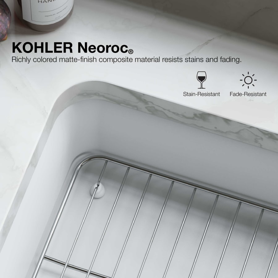 Kohler kennon sink rack clearance