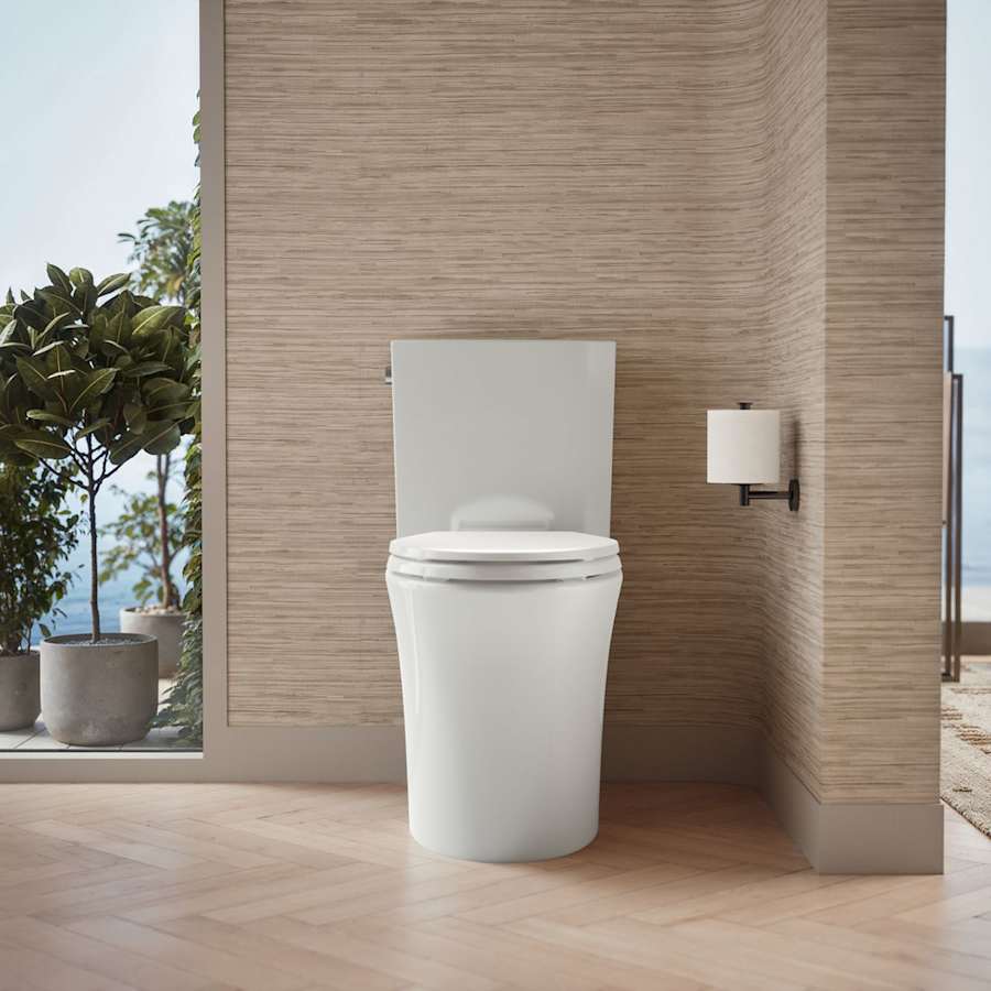 Kohler K-28161-0 Veil 1.28 GPF Two Piece Elongated Comfort Height