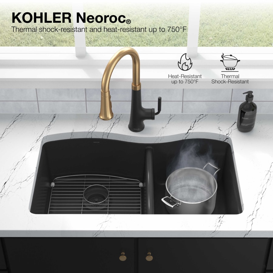 Kohler K 29825 CM6 Cairn 34 Undermount Single Bowl Build