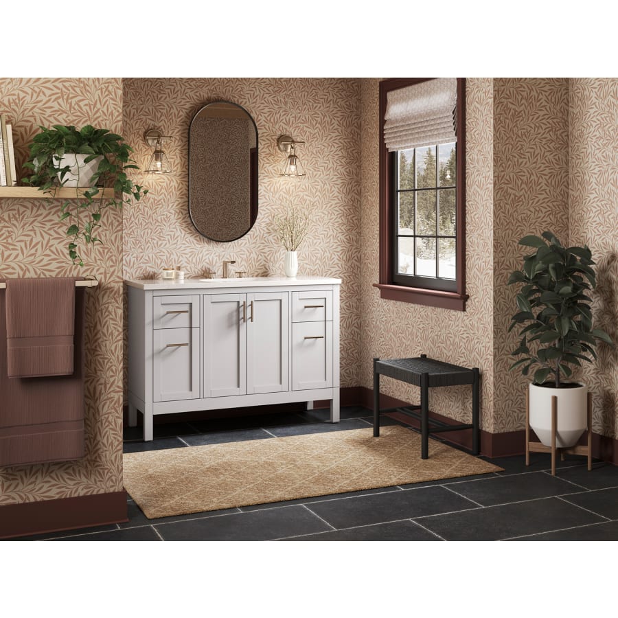 KOHLER Essential 18 in. W x 36 in. H Oval Framed Wall Mount Bathroom Vanity Mirror in Polished Chrome