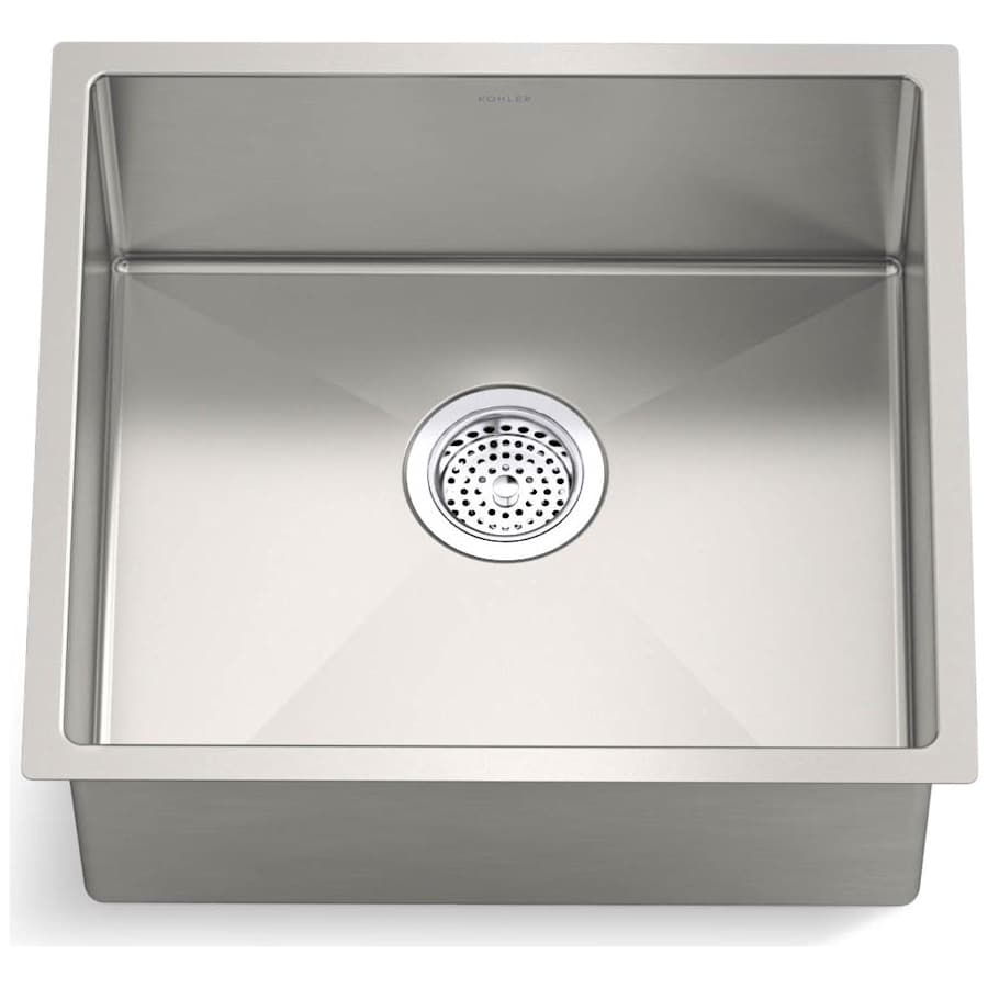 KOHLER Stainless Steel 20 in. Undermount Bar Sink Strive Single Bowl