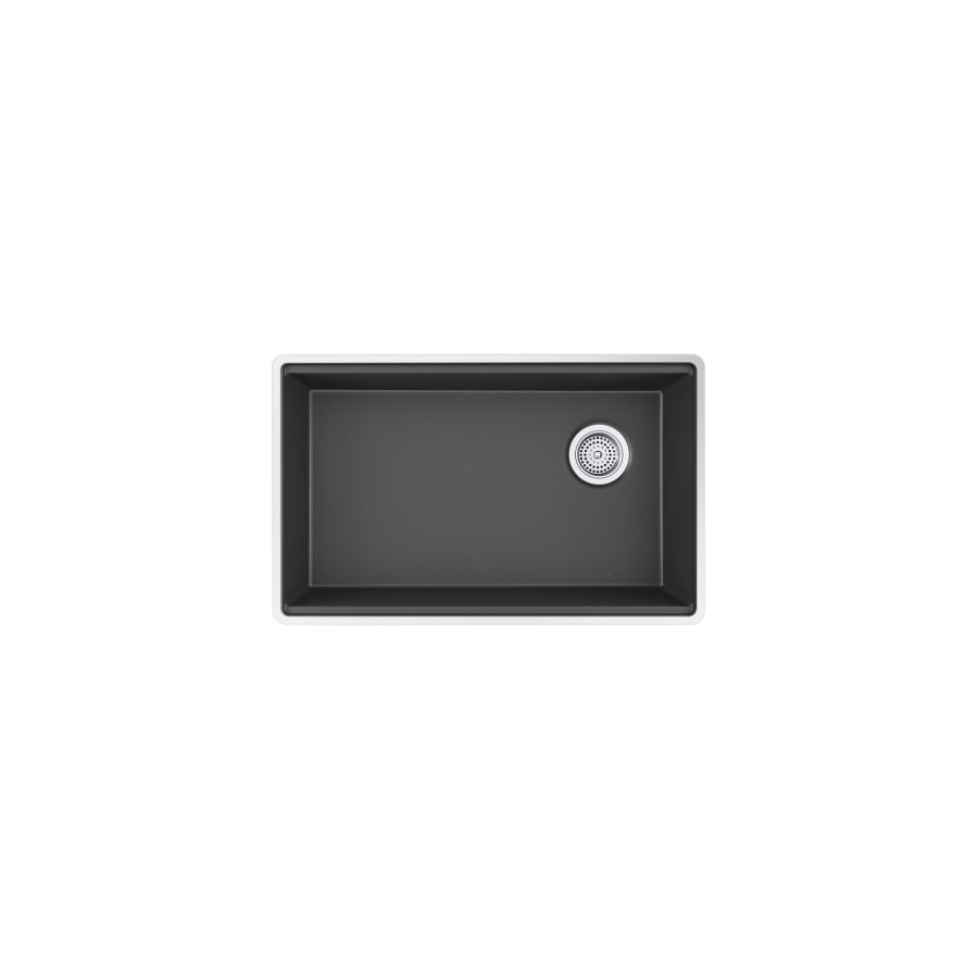 KOHLER Billings 29 in. Undermount Single-Bowl Kitchen Sink in Matte White
