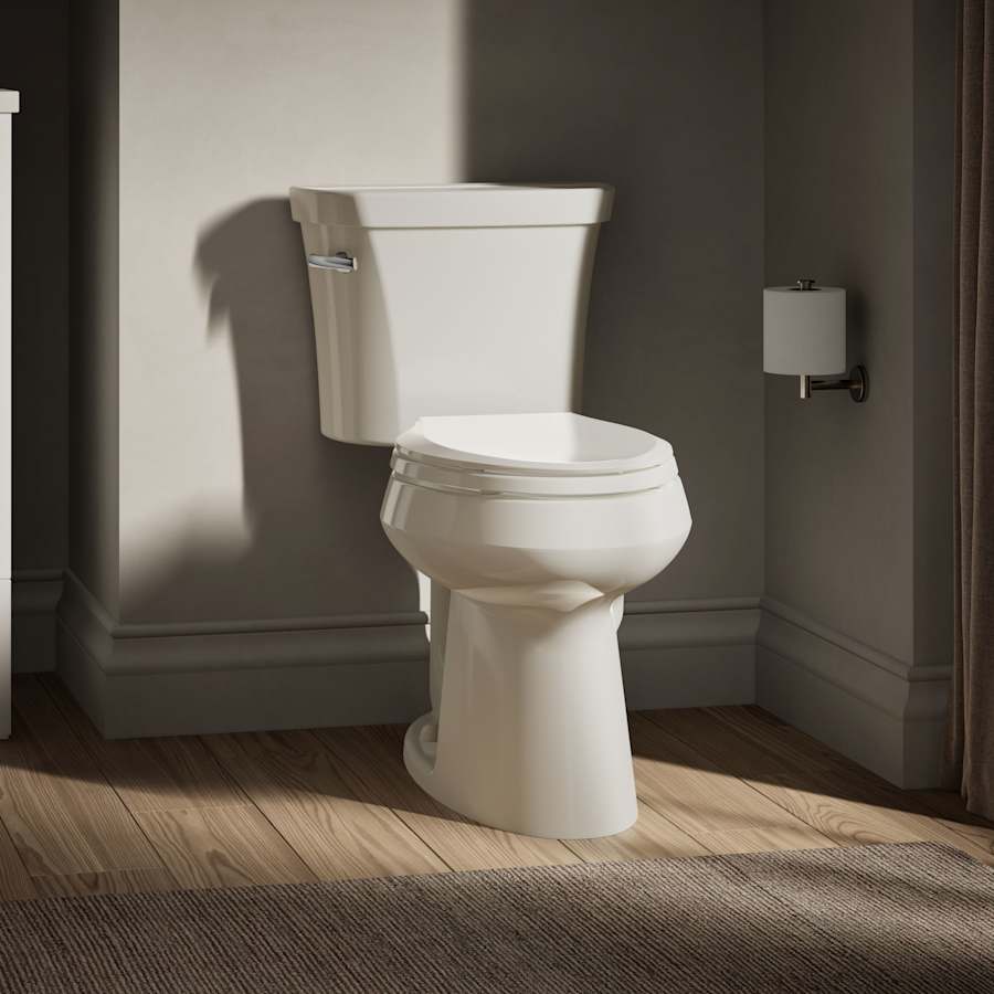 Kohler K-3889-96 Highline 1.28 GPF Two-Piece Elongated Comfort