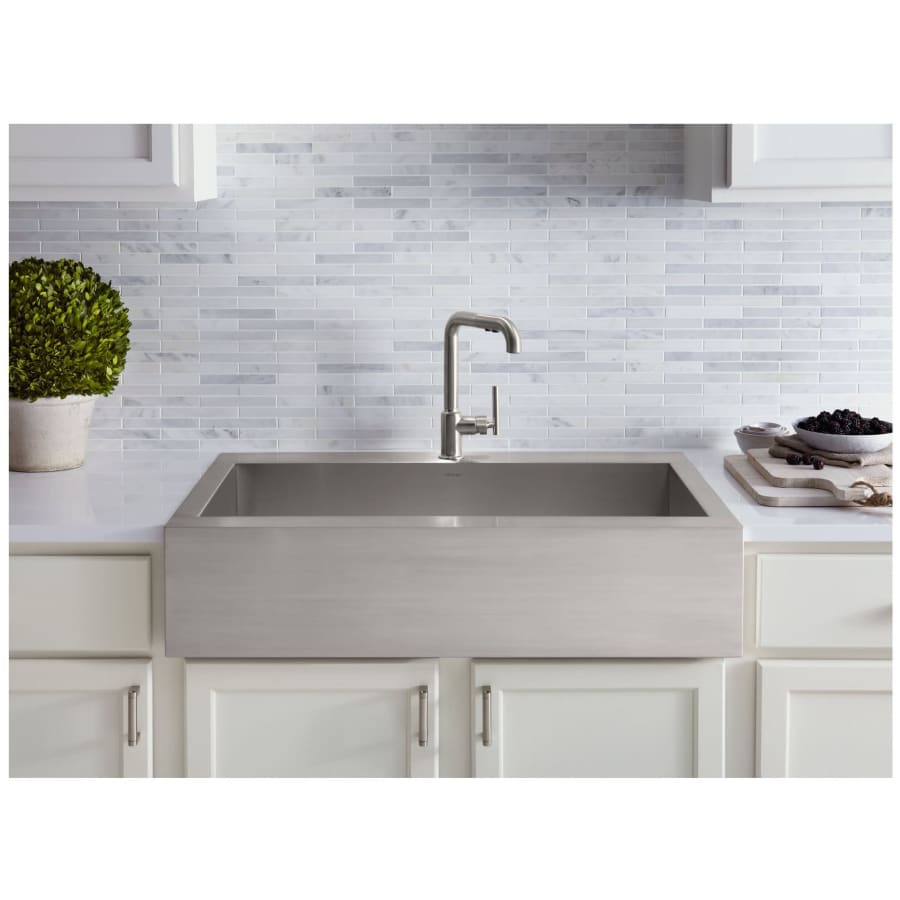 Kohler K 3942 1 NA Vault 36 Single Basin Self Trimming Build