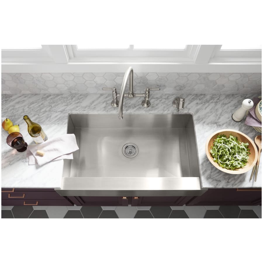 Kohler K 3943 NA Vault 35 1 2 Single Basin Under Mount Build