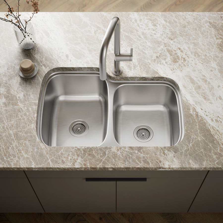 ●NSP KOHLER | K-75791-2PC | All-In-One Kit Top-mount/Undermount