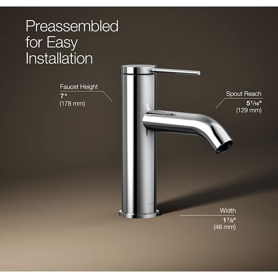 はるこう KOHLER | 77958-4A | Components™| Single-handle bathroom sink