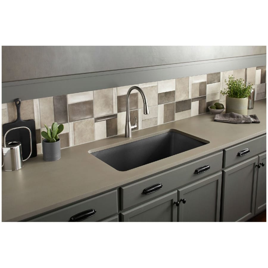 Kohler K 8206 CM1 Cairn 33 1 2 Undermount Single Bowl Build