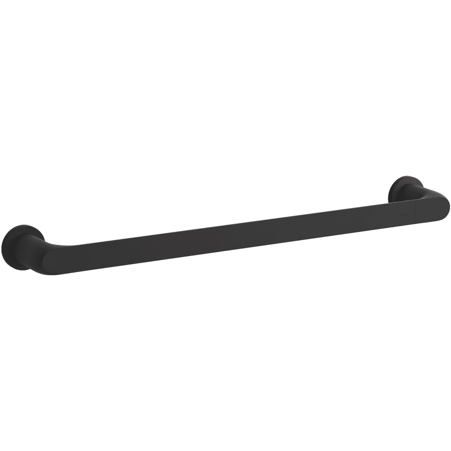 KOHLER Avid 18 in. Wall Mount Towel Bar in Matte Black
