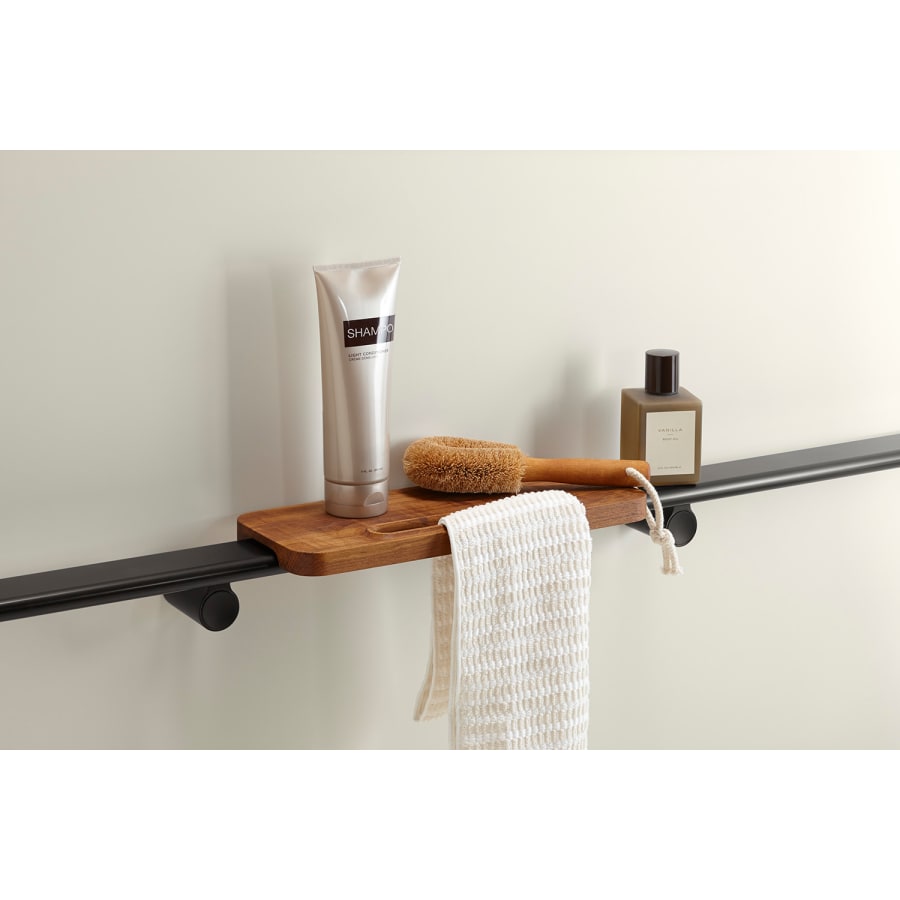 Kohler K-97629-NA Choreograph Teak Shower Tray | Build.com