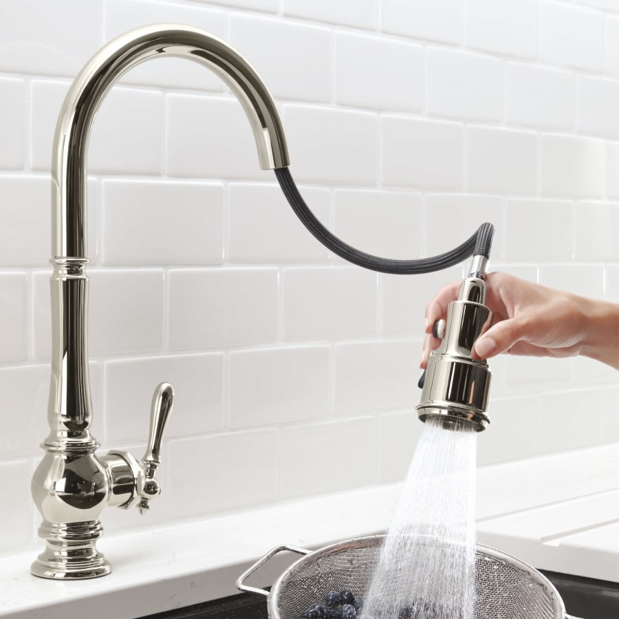 KOHLER Artifacts Single-Handle Pull-Down Sprayer Kitchen