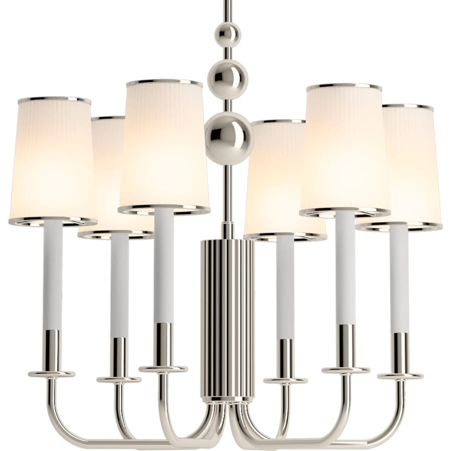 KOHLER Tresdoux 6-Light Gunmetal Chandelier