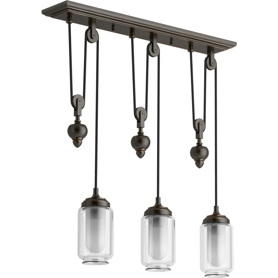 Kohler Artefakt Pendelleuchte – 3-armig, Poliertes Chrom – Vintage-Look Mit Edison-Glühbirnen