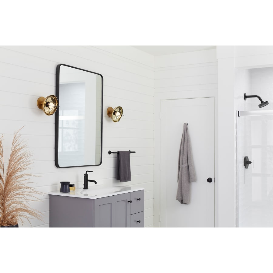 23666-SC01 in Modern Brushed Gold in Bathroom