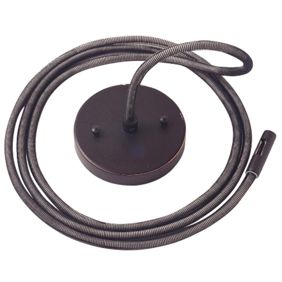 Kovacs 96" Length Single Post Power Feed with Canopy for the GK LIGHTRAIL® Series Sable Bronze Patina