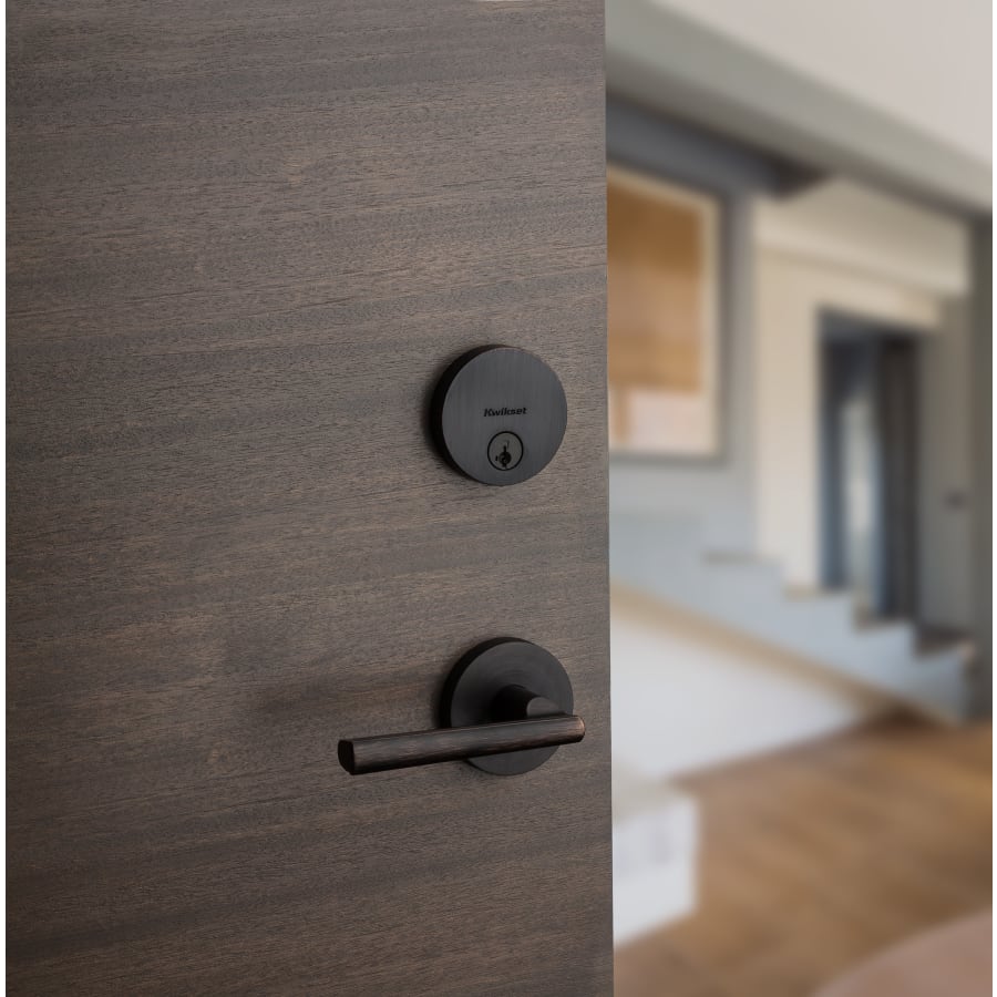 Montreal Lever with Uptown Low Profile Deadbolt