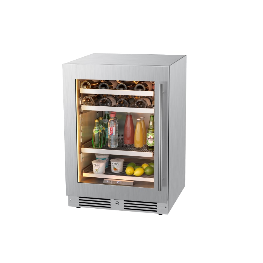 Landmark L3024UI1MPR-LH 24 Inch Wide Single Zone Wine and