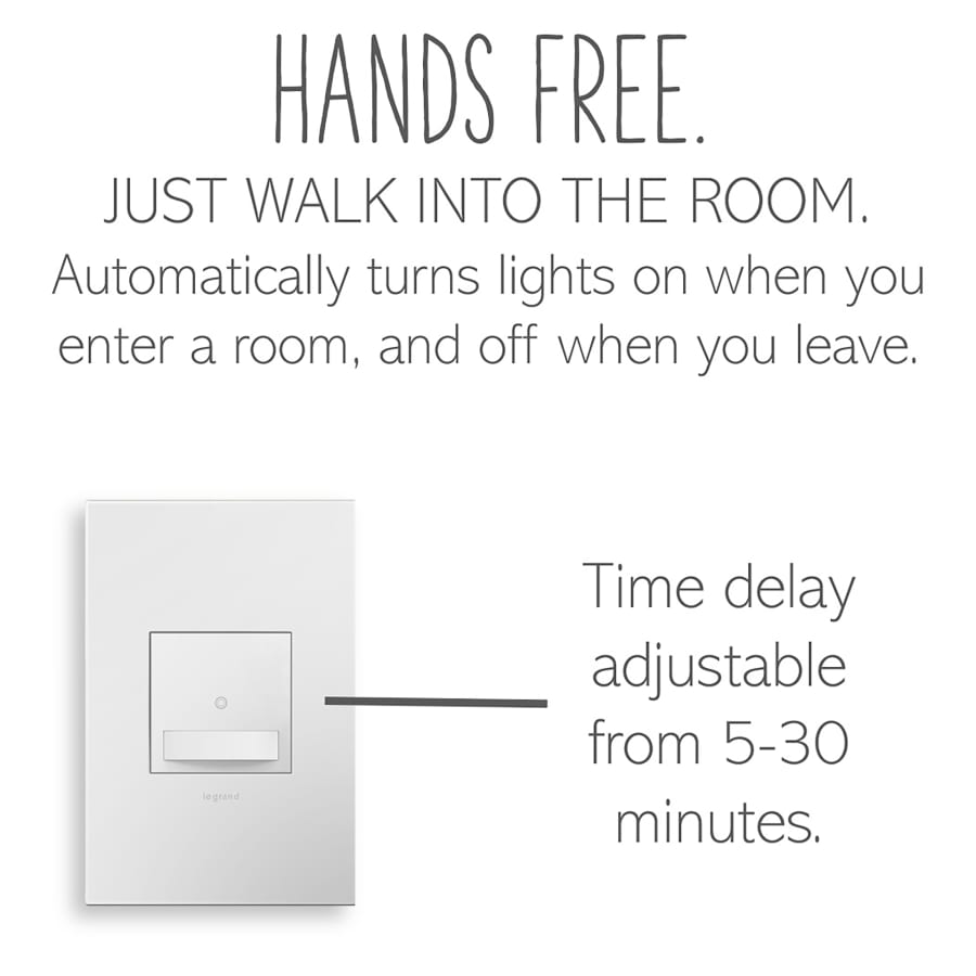Legrand sensor switch discount