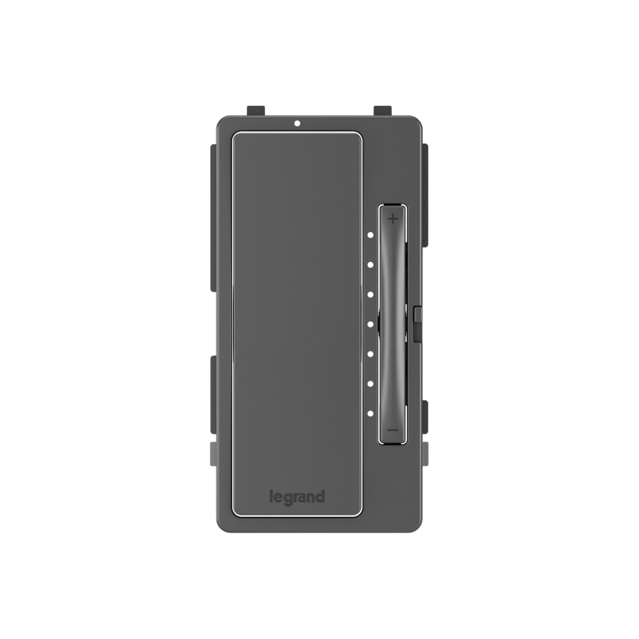 Legrand radiant Interchangeable Face Cover for Multi-Location Master Dimmer Black