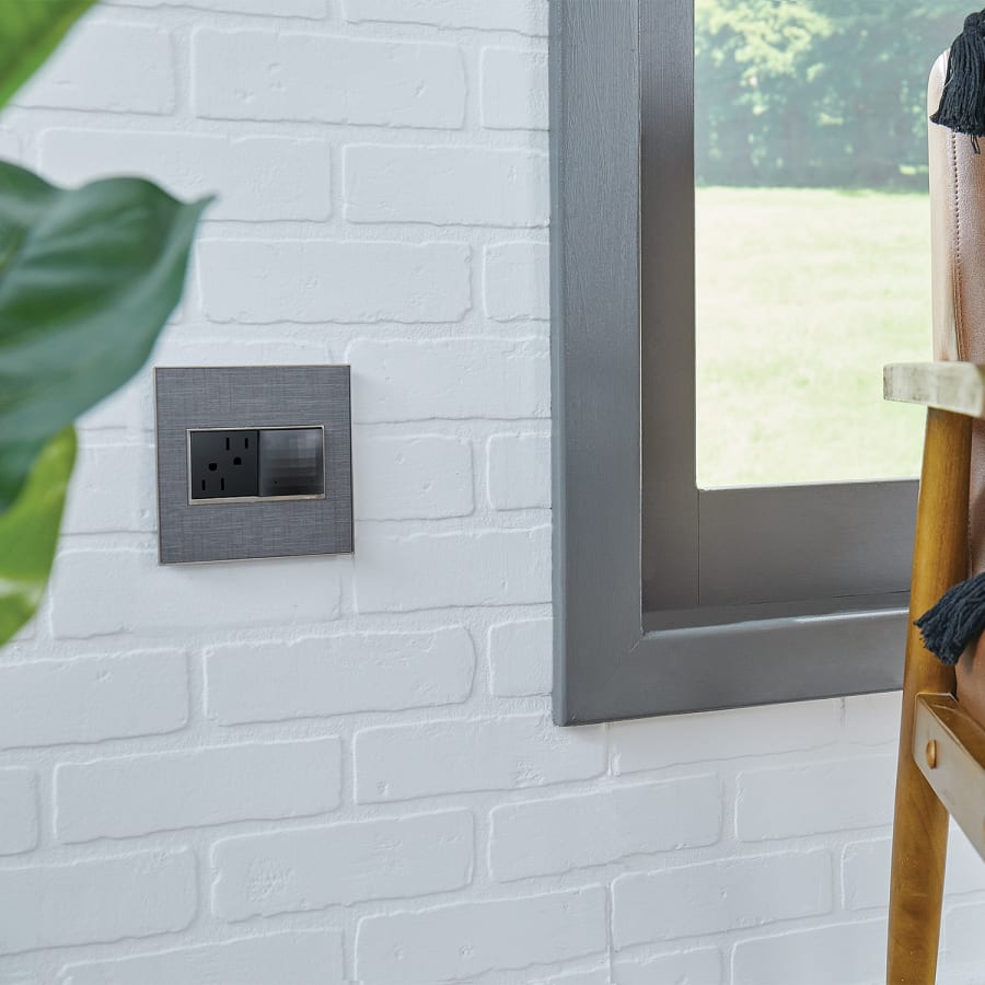 Legrand adorne with Netatmo Surface Mount Smart Gateway Hub, Magnesium