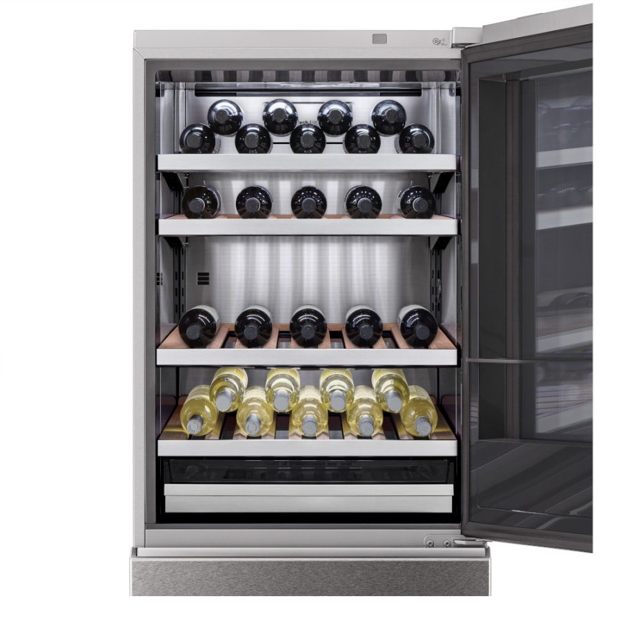 Lg wine cooler 24 inch discount