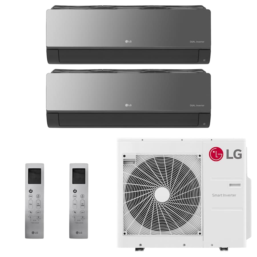 LG以下 3コンSET ニュートラル ② LG KUMXB241A 3-KNUAB091A Ductless Mini Split Heat Pump System - 3