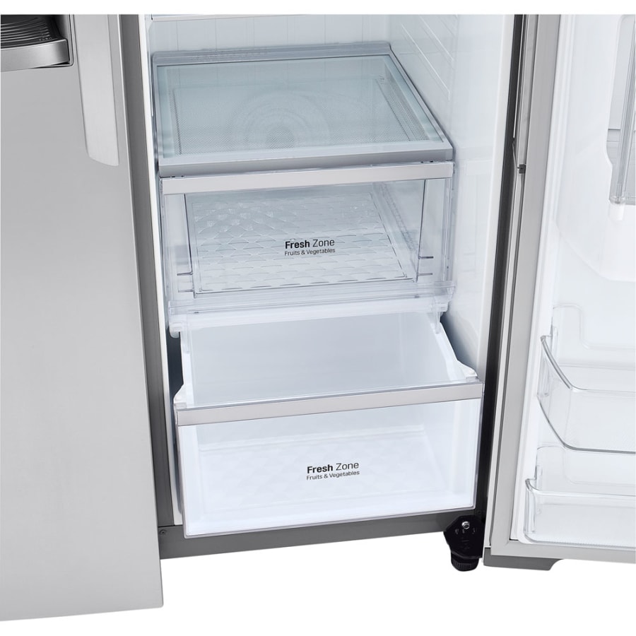 しーちゃん LG LSXS26396S 36 Inch Wide 26.1 Cu. Ft. Energy Star Rated