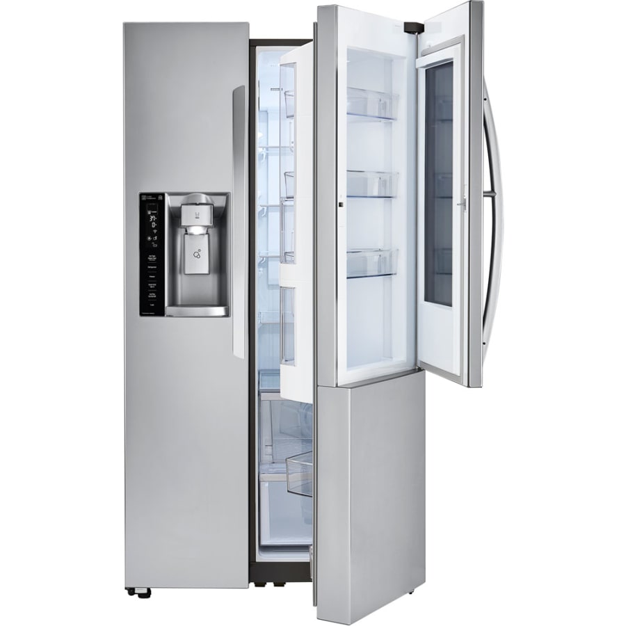 しーちゃん LG LSXS26396S 36 Inch Wide 26.1 Cu. Ft. Energy Star Rated