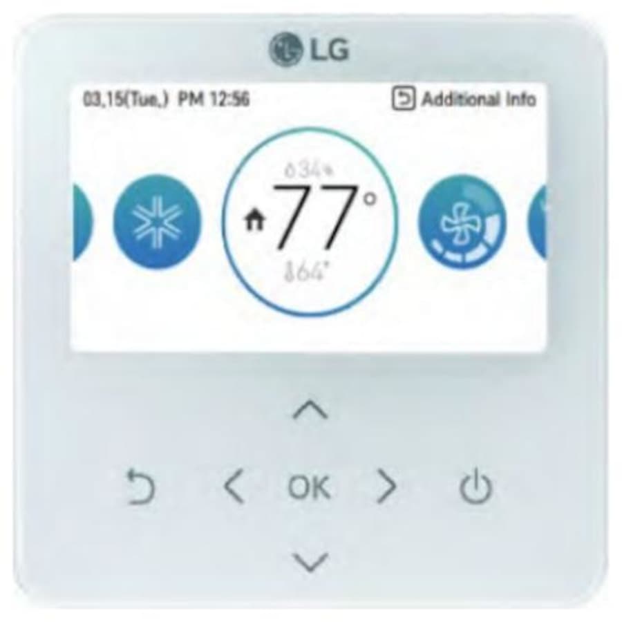 LG PREMTB101 Wired Remote Controller for Mini Split Units